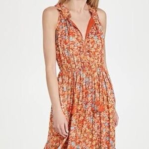 ROLLER RABBIT FLORAL LONG DRESS